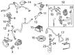 Diagram for Audi EGR Tube - 06B-133-607-B