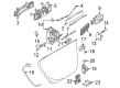 Diagram for Audi A3 Quattro Interior Door Handle - 8P4-839-019-E-7PE