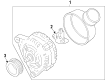 Diagram for Audi R8 Alternator Pulley - 079-903-119-F