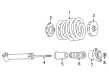 Diagram for Audi A4 Shock Absorber - 8E0-513-036-AK