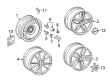 Diagram for Audi S3 Alloy Wheels - 8V0-601-025-AS