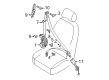 Diagram for Audi A7 Quattro Seat Belt - 4G0-857-805-C-XXZ