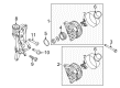 Diagram for Audi A4 Alternator Pulley - 06H-903-119-B