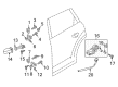 Diagram for Audi Q7 Door Screws - N-912-637-01