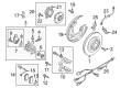 Diagram for Audi A7 Quattro Brake Caliper - 4G0-615-404-H