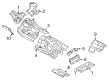 Diagram for Audi A7 Sportback Exhaust Heat Shield - 4K8-825-249-A