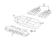 Diagram for Audi RS4 Seat Cushion Pad - 8E5-885-375