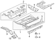 Diagram for Audi TT Quattro Floor Pan - 8N0-802-303-A