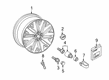 Diagram for Audi S7 Sportback Alloy Wheels - 4K8-601-025-E