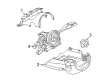 Diagram for Audi Steering Column Cover - 4M0-953-516-A-6PS