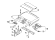 Diagram for Audi TT Interior Lights - 8N8-947-111-8UP