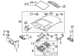 Diagram for Audi A3 Interior Lights - 4H0-947-105-D