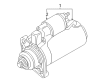 Diagram for Audi TT Starter - 02M-911-023-FX