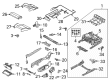 Diagram for Audi Seat Switch Panel - 4K0-881-327-4PK