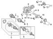 Diagram for Audi A3 Quattro CV Joint Boot - 7L0-498-203