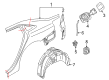 Diagram for Audi Fuel Filler Housing - 8Y4-809-906