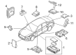 Diagram for Audi Body Control Module - 80A-907-705-A