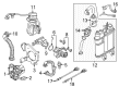 Diagram for Audi A3 Sportback e-tron Exhaust Hanger - 04E-131-085-C