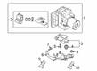 Diagram for Audi Q8 ABS Control Module - 4M6-614-517-AA-BEF