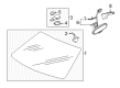 Diagram for Audi Windshield - 8V7-845-099-AC-NVB