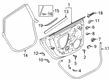 Diagram for Audi A5 Sportback Door Moldings - 8W8-853-763-2ZZ