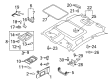 Diagram for Audi allroad Interior Lights - 8T0-947-111-B-6PS