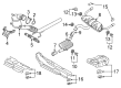 Diagram for Audi S3 Exhaust Heat Shield - 5Q0-825-701-H