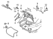 Diagram for Audi Trunk Lid Latch - 4A5-827-505-H-01C