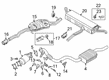 Diagram for Audi Q5 Catalytic Converter - 80A-254-252-K