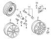 Diagram for Audi RS5 Alloy Wheels - 8T0-601-025-CQ