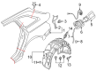 Diagram for Audi Fuel Filler Housing - 8W0-809-906-D