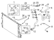 Diagram for Audi A6 Coolant Pipe - 4G0-121-055-AD