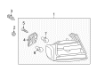 Diagram for Audi A4 Tail Light - 8K5-945-095-E