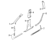 Diagram for Audi RS6 Avant Pillar Panels - 4K0-867-239-4PK