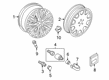 Diagram for 2019 Audi A8 Quattro Alloy Wheels - 4N0-601-025-BF