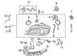 Diagram for Audi Headlight - 8P0-941-004-BD