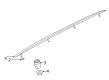 Diagram for Audi A4 allroad Weather Strip - 8W9-860-152-B