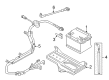 Diagram for Audi Battery Trays - 8E0-802-837