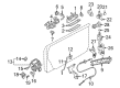 Diagram for Audi A6 Quattro Door Latch Cable - 4F0-837-085-A