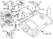 Diagram for Audi A6 Quattro Interior Lights - 4H0-947-105-C