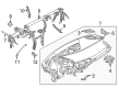 Diagram for Audi TT RS Quattro Instrument Cluster - 8S1-857-001-S-24A