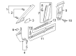 Diagram for Audi A3 Pillar Panels - 8P4-867-239-61S