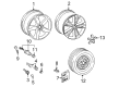 Diagram for Audi Q7 Alloy Wheels - 4L0-601-025-BB