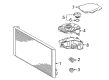 Diagram for Audi A8 Quattro Radiator - 4E0-121-251