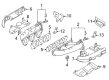 Diagram for Audi Exhaust Manifold Gasket - 059-253-039-D