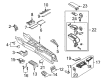 Diagram for Audi Ashtray - 8P0-857-961-13U