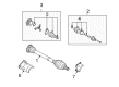 Diagram for 2007 Audi A4 CV Joint - 8E0-498-099-H