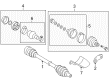 Diagram for Audi A3 Quattro Axle Shaft - 3C0-407-271-AJ