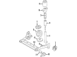 Diagram for Audi A6 Coil Spring Insulator - 4B0-512-149