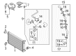 Diagram for Audi Radiator - 1J0-121-253-S